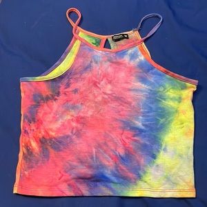 Tie dye crop top